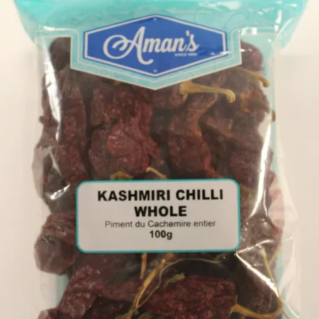 Aman's Kashmiri Chili Whole 100G