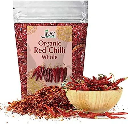 Jiva Oganic Red Chili Whole