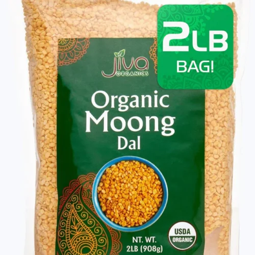 Jiva Organic Moong Dal Yellow 2lb
